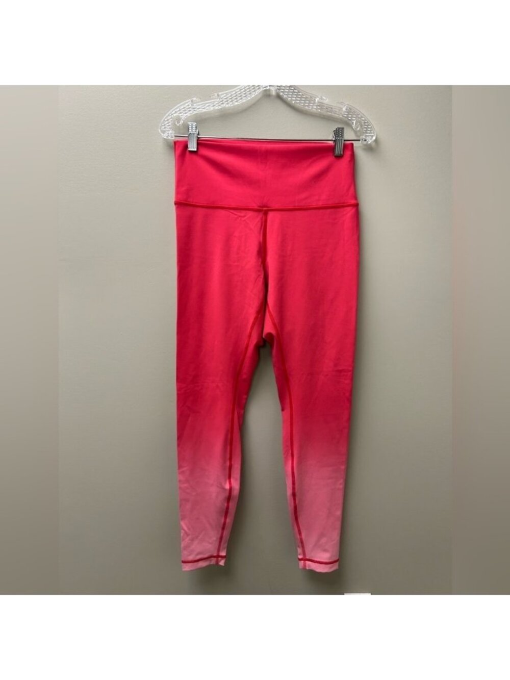 Lululemon Wunder Under Hi-Rise Ombré Fuchsia Pink Leggings